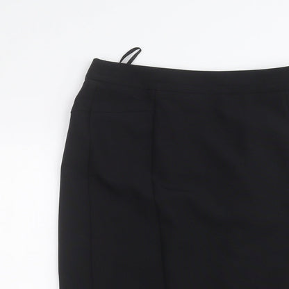 Peacocks Womens Black   A-Line Skirt Size 8