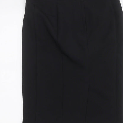 Peacocks Womens Black   A-Line Skirt Size 8