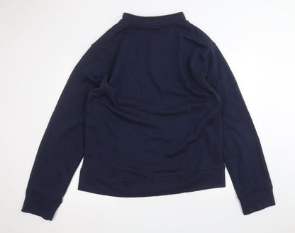 rock n roll Mens Blue   Full Zip Jumper Size XL