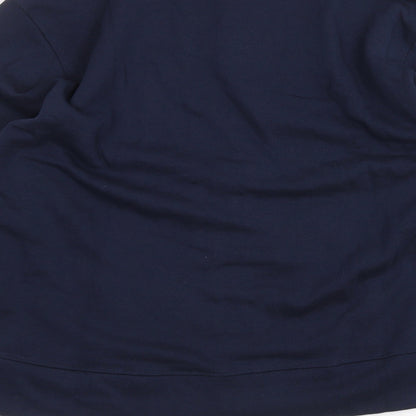 rock n roll Mens Blue   Full Zip Jumper Size XL