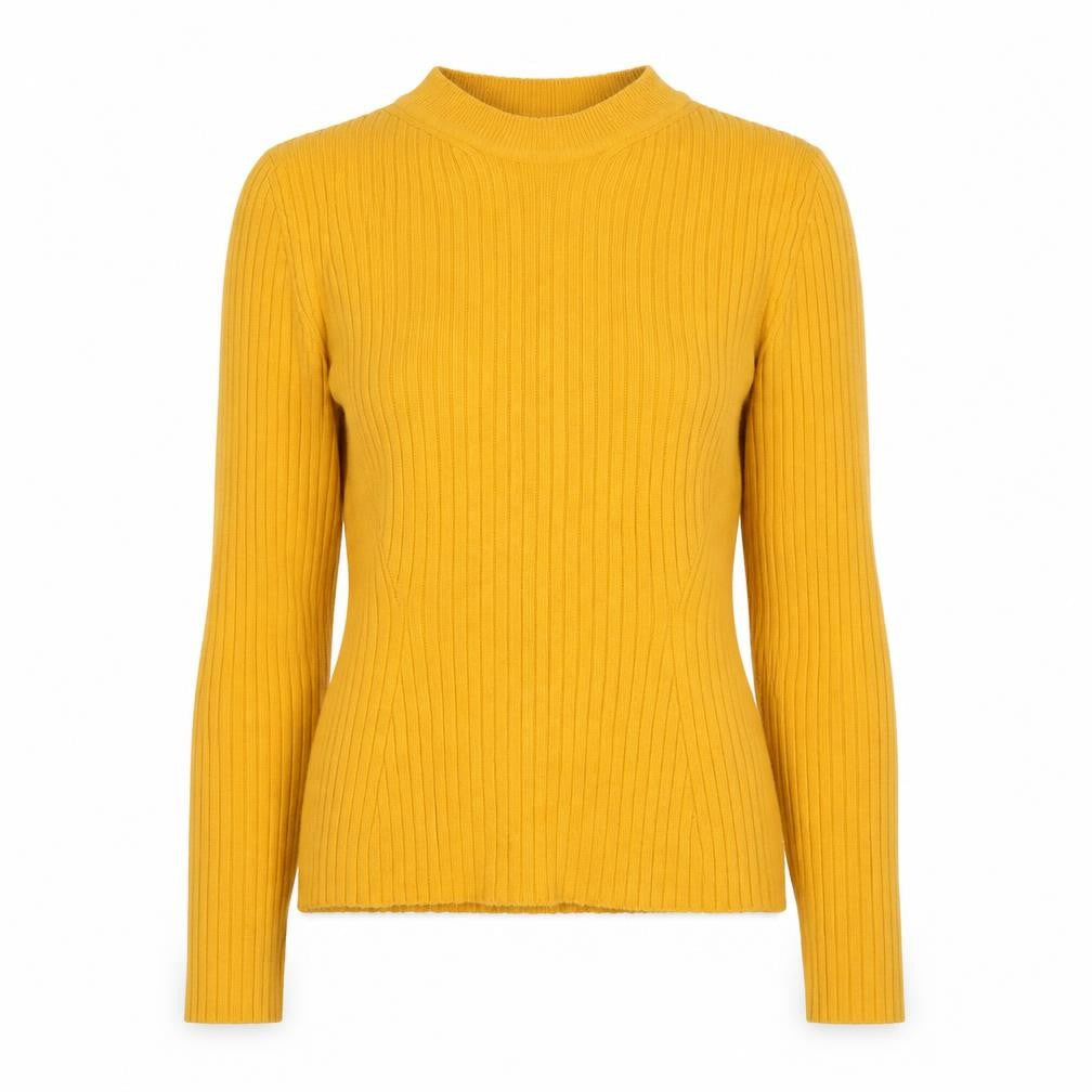 Womens UK Size XS H&M Yellow Pullover Jumper