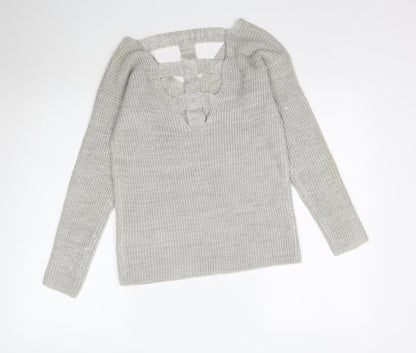 Womens UK Size XS Atmosphere Beige Pullover Jumper