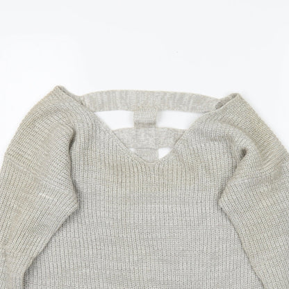Womens UK Size XS Atmosphere Beige Pullover Jumper