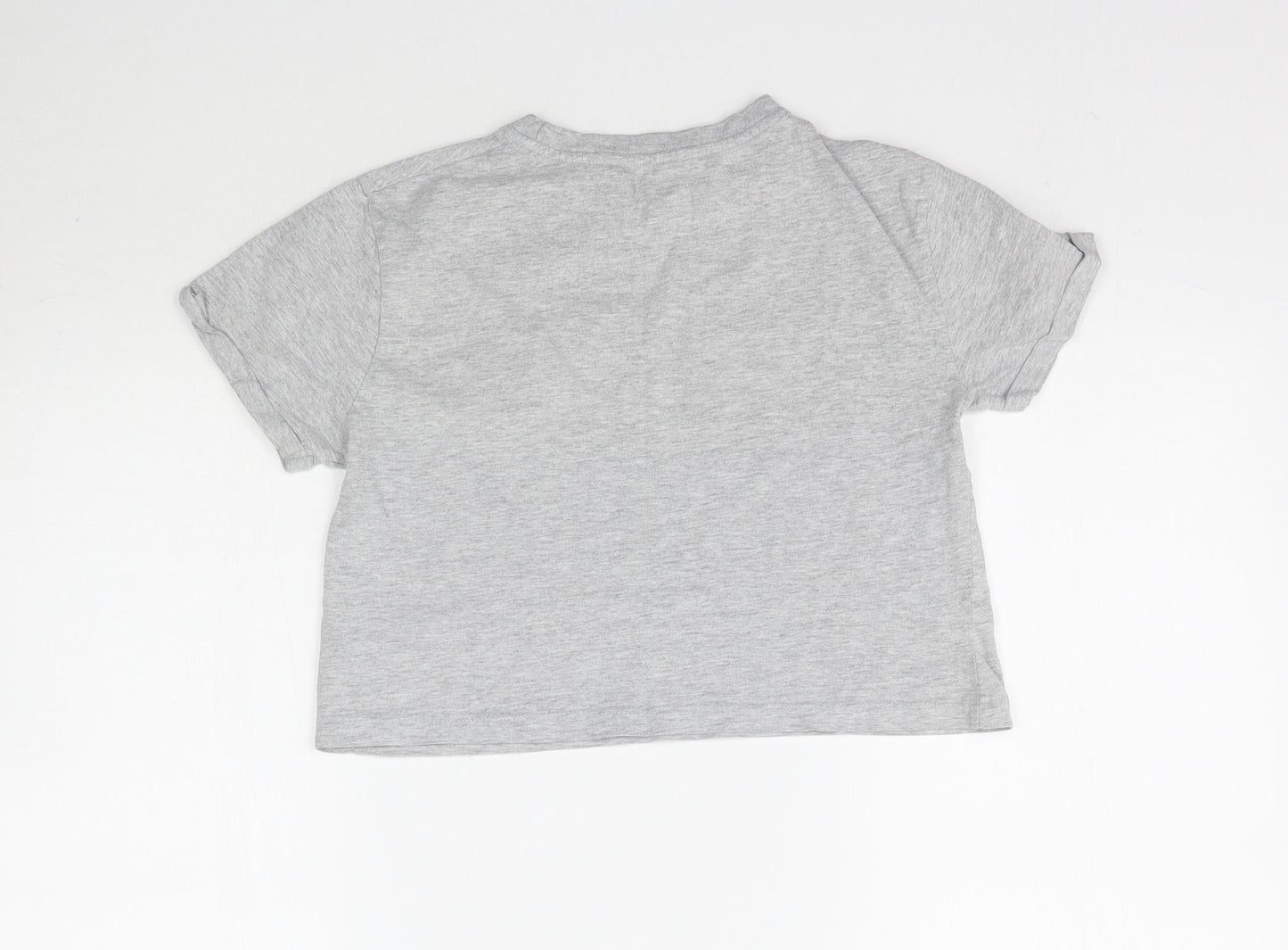 Primark Womens Grey   Cropped T-Shirt Size 2XS  - Friends