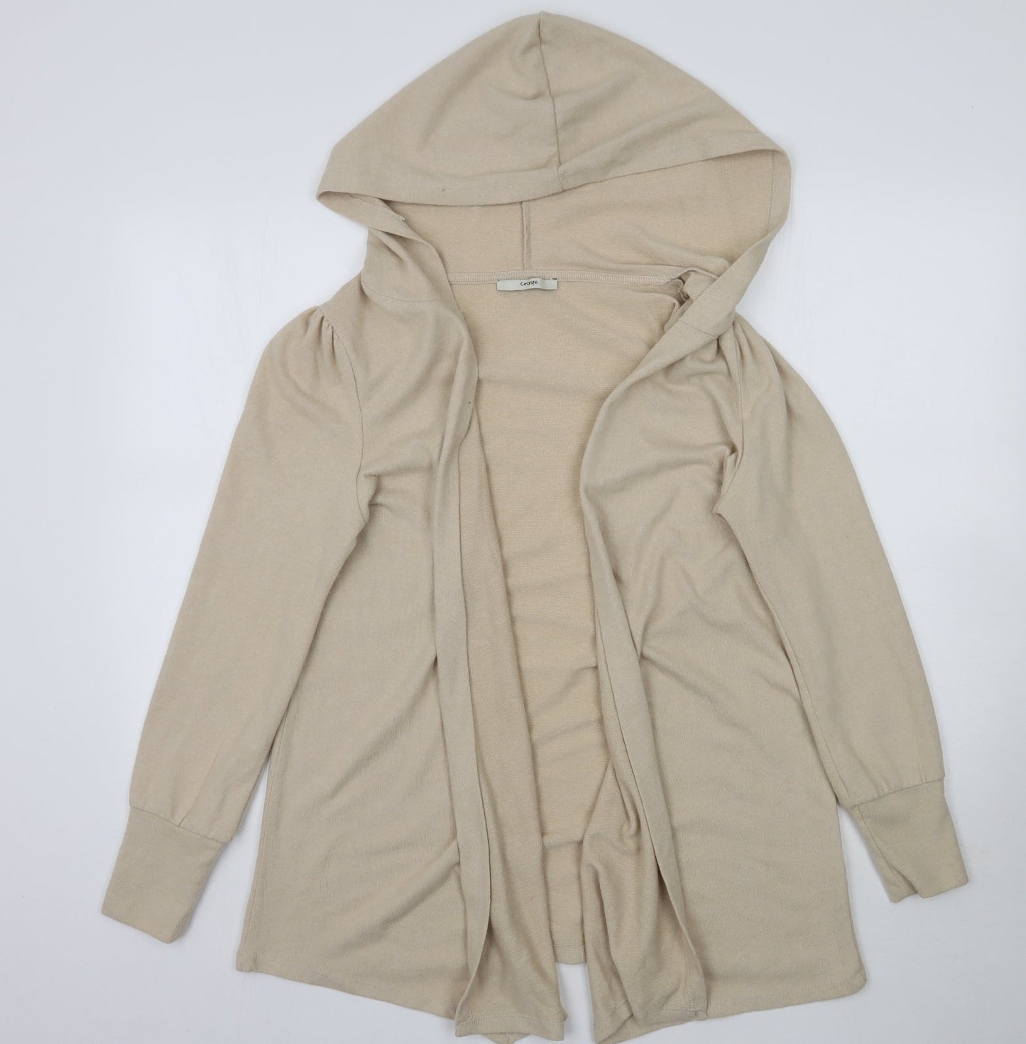 George Womens Beige  Knit Cardigan Jumper Size S