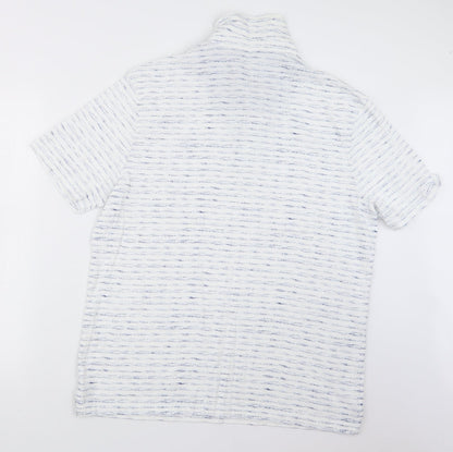 George Mens Blue    Polo Size L