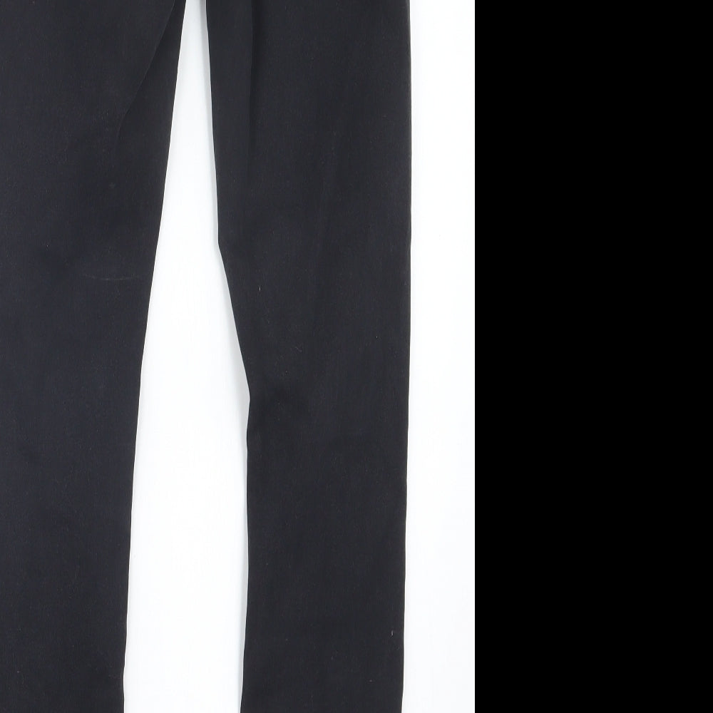 Denim Co. Womens Black  Denim Skinny Jeans Size 10 L30 in