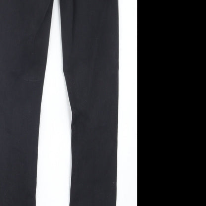 Denim Co. Womens Black  Denim Skinny Jeans Size 10 L30 in