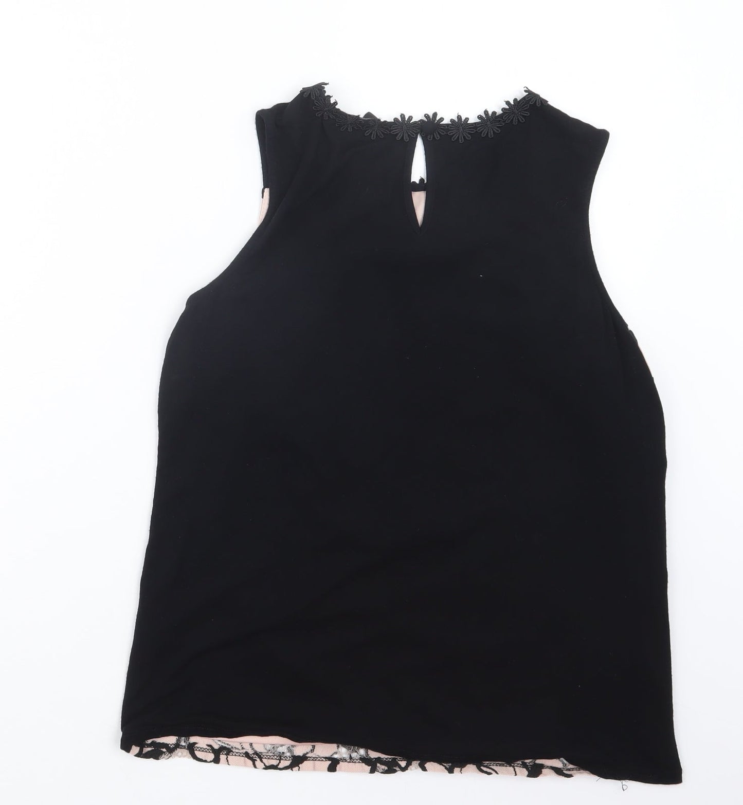 F&F Womens Black   Basic Blouse Size 8