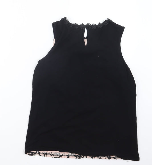 F&F Womens Black   Basic Blouse Size 8