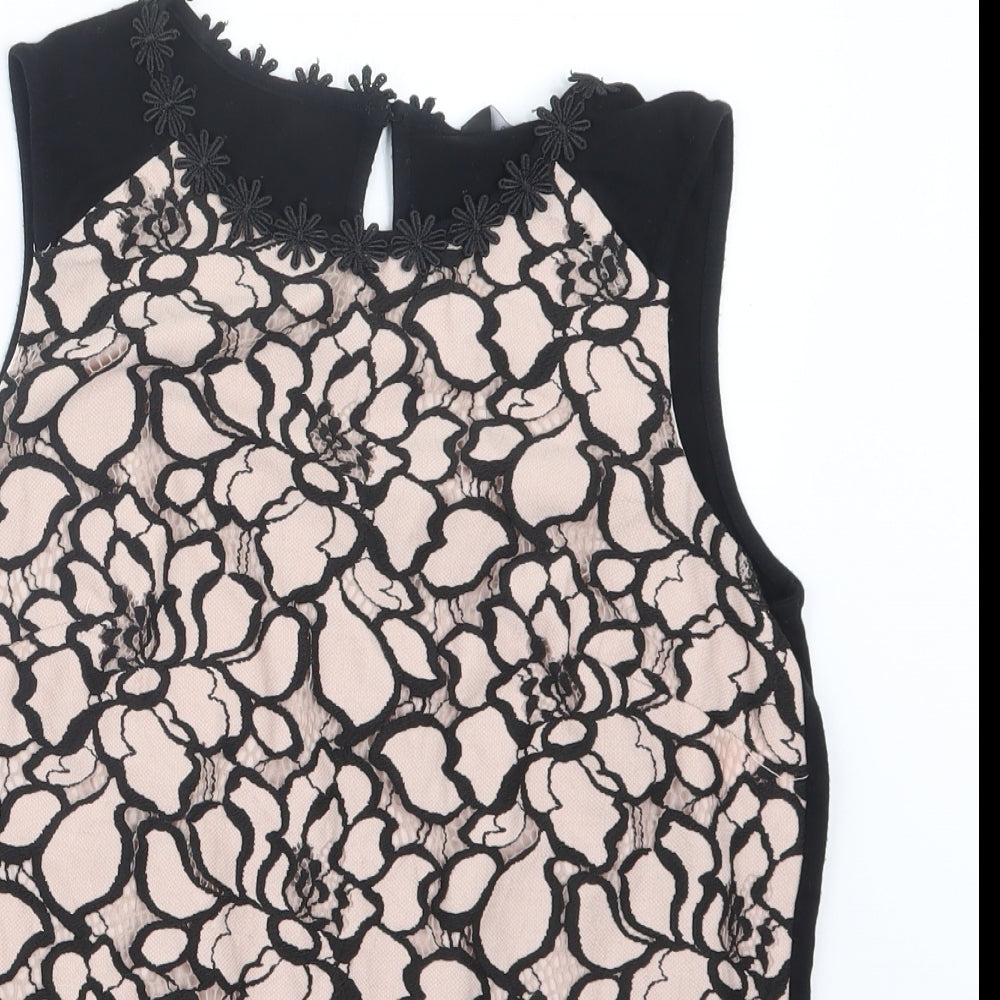 F&F Womens Black   Basic Blouse Size 8