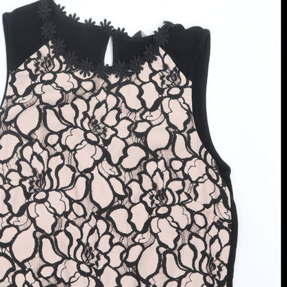 F&F Womens Black   Basic Blouse Size 8