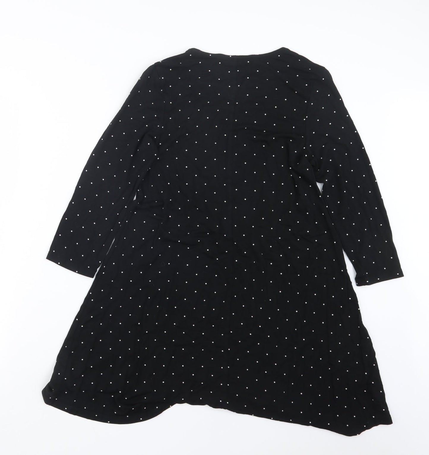 F&F Womens Black Polka Dot  Mini  Size 8