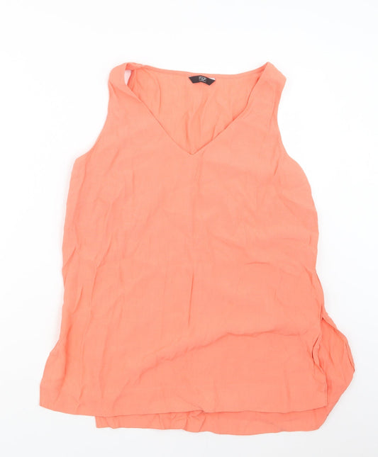 F&F Womens Orange   Basic Tank Size 12