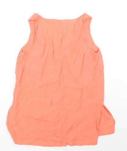 F&F Womens Orange   Basic Tank Size 12