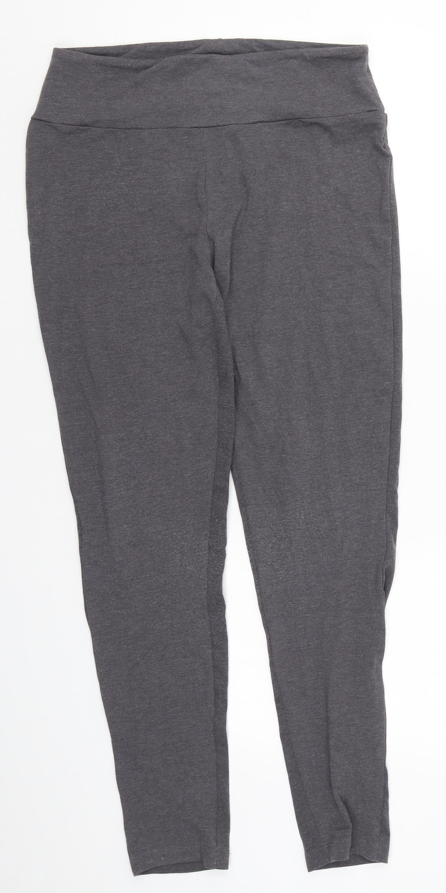 Primark Womens Grey   Carrot Leggings Size 12 L27.5 in