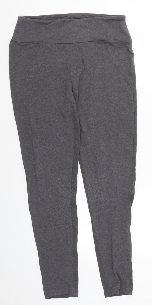 Primark Womens Grey   Carrot Leggings Size 12 L27.5 in