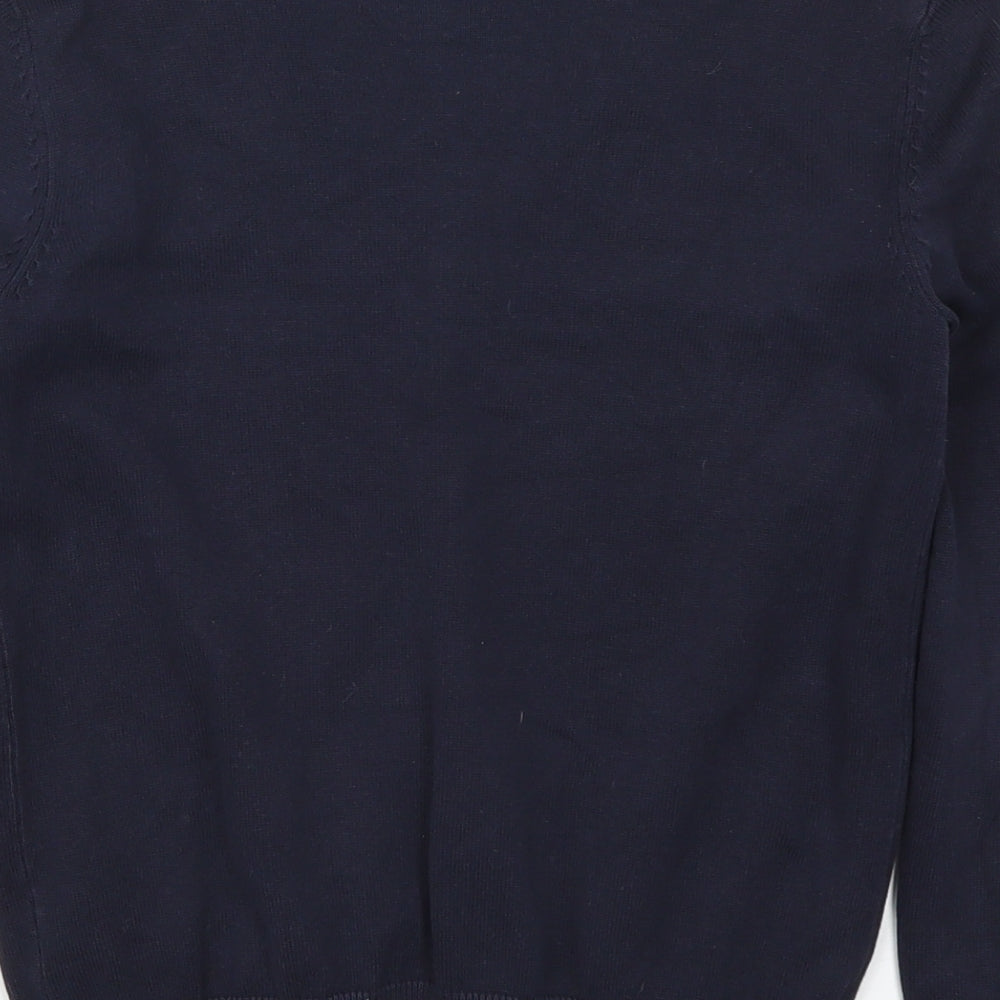 George Girls Blue  Knit Cardigan Jumper Size 8-9 Years