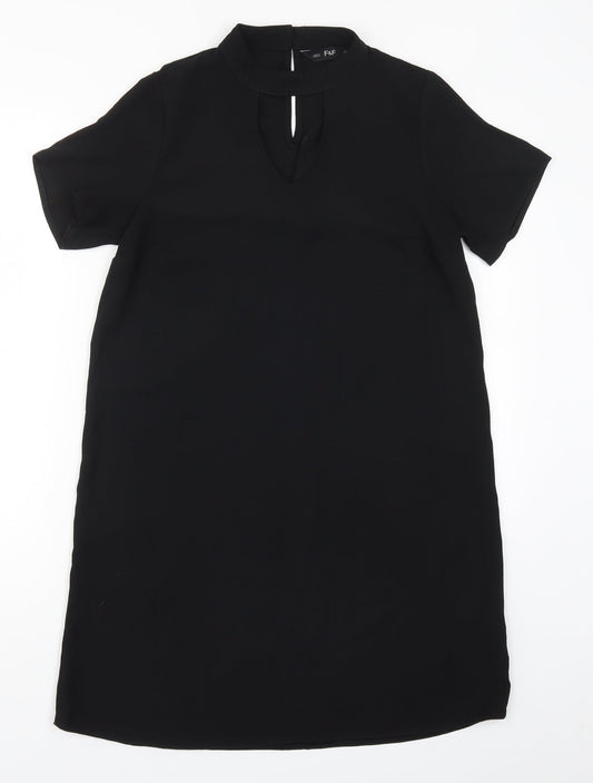 F&F Womens Black   A-Line  Size 8
