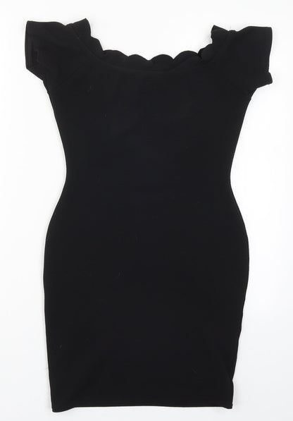 Boohoo Womens Black   Mini  Size 10