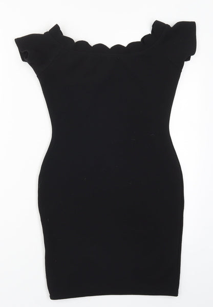Boohoo Womens Black   Mini  Size 10