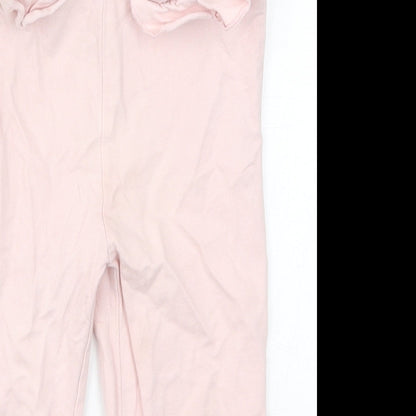 Matalan Girls Pink   Sweatpants Trousers Size 18-24 Months
