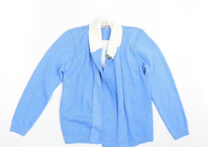 Womens UK Size S Vivi Blue Pullover Jumper