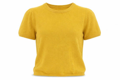 Classics  Womens Yellow   Pullover Jumper Size 10