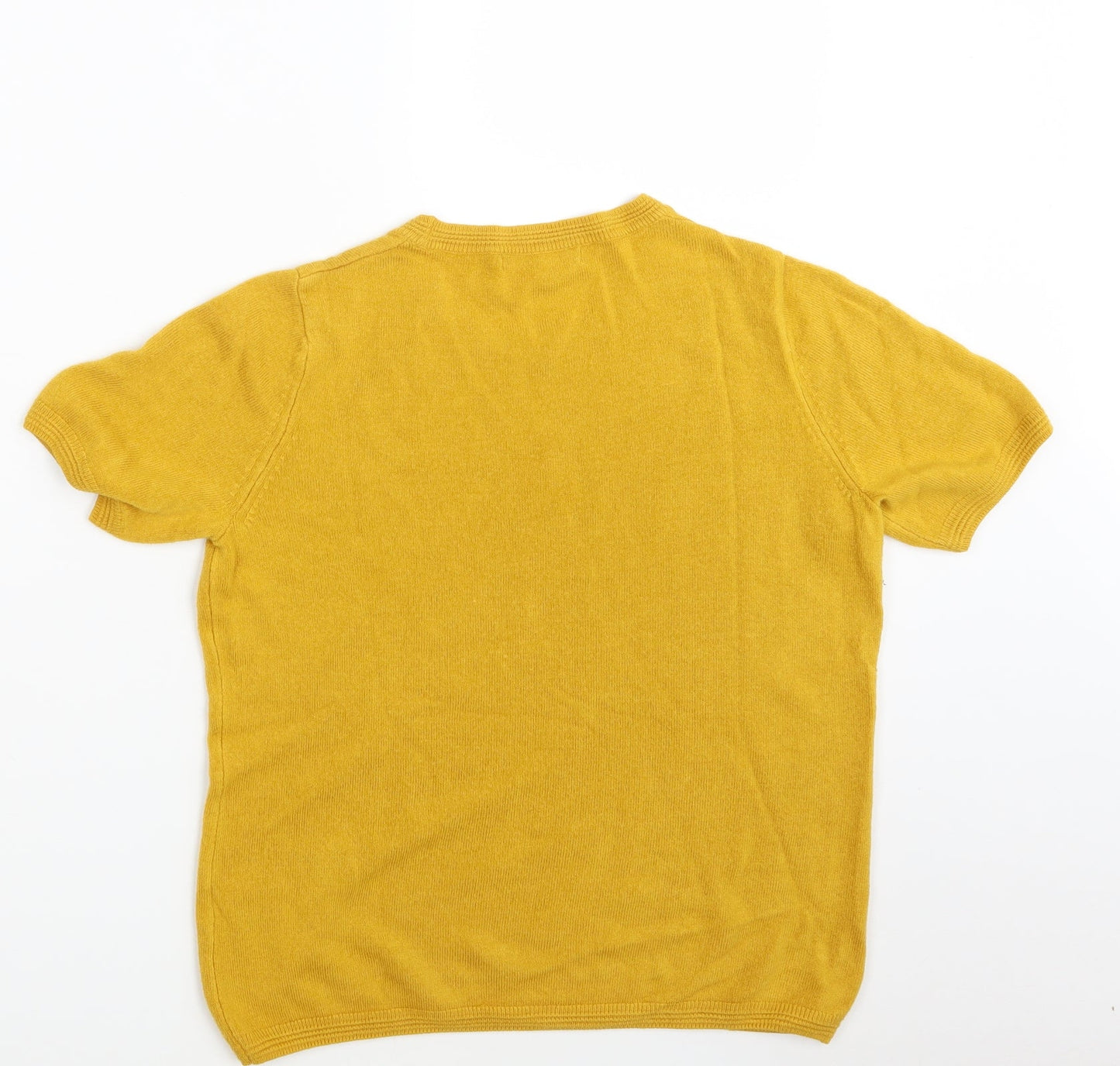 Classic  Womens Yellow   Pullover Jumper Size 10