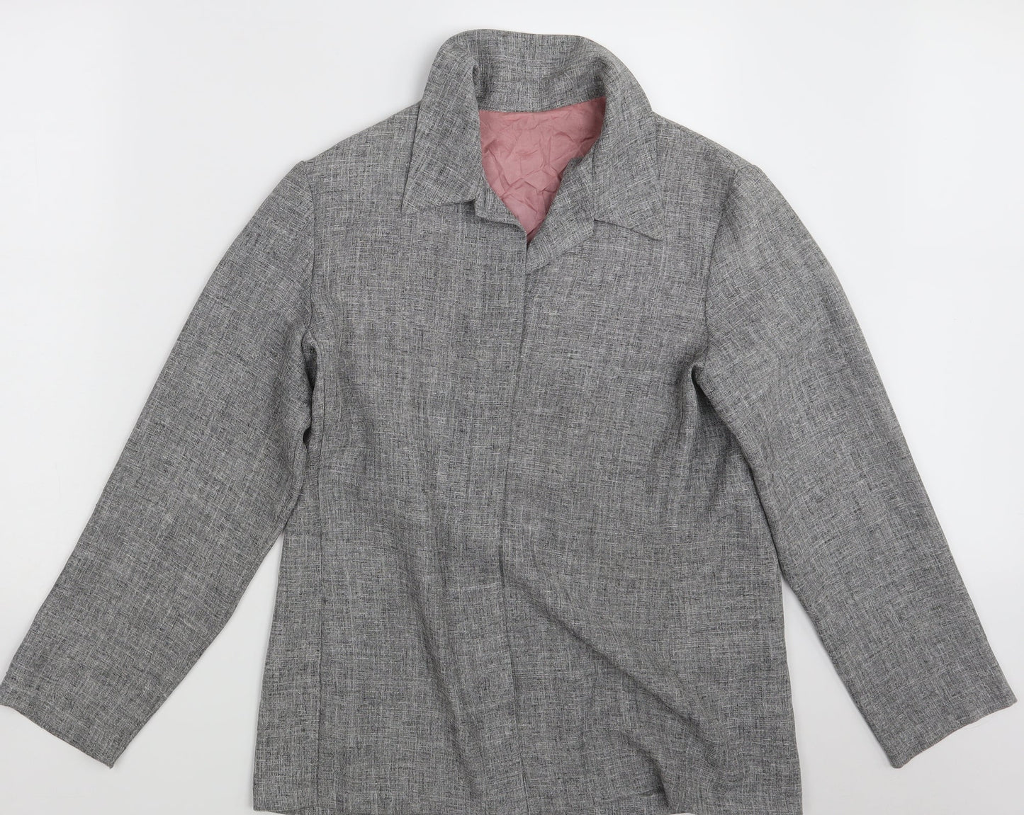 Womens UK Size 14 Preworn Grey Jacket