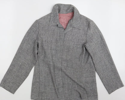 Womens UK Size 14 Preworn Grey Jacket