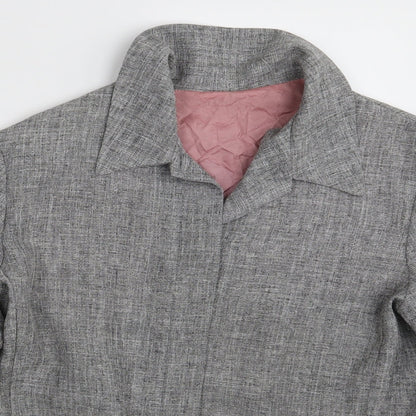 Womens UK Size 14 Preworn Grey Jacket