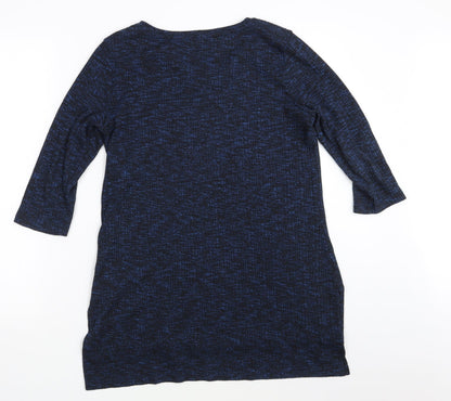 TU Womens Blue   Pullover Sweatshirt Size 12