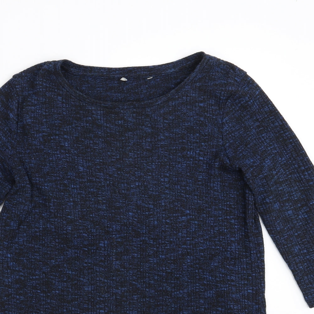 TU Womens Blue   Pullover Sweatshirt Size 12