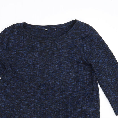 TU Womens Blue   Pullover Sweatshirt Size 12