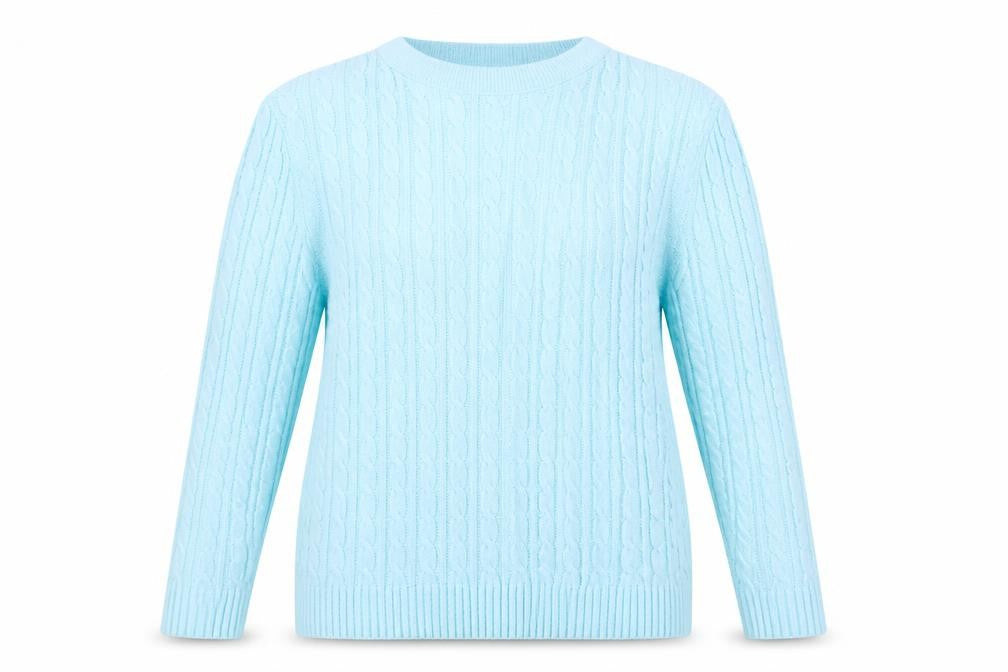 Womens UK Size S Choice Blue Pullover Jumper