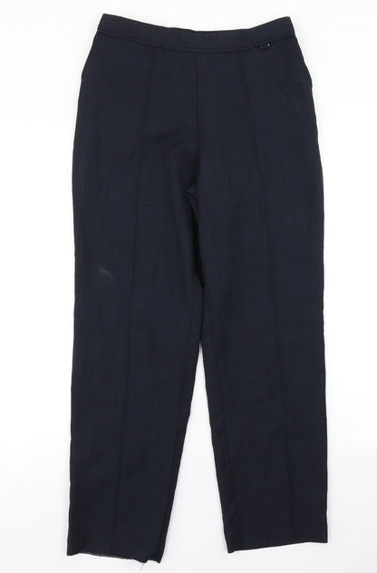 Classic Womens Blue   Dress Pants Trousers Size 10 L27 in