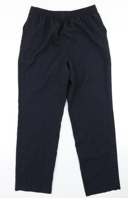 Classic Womens Blue   Dress Pants Trousers Size 10 L27 in