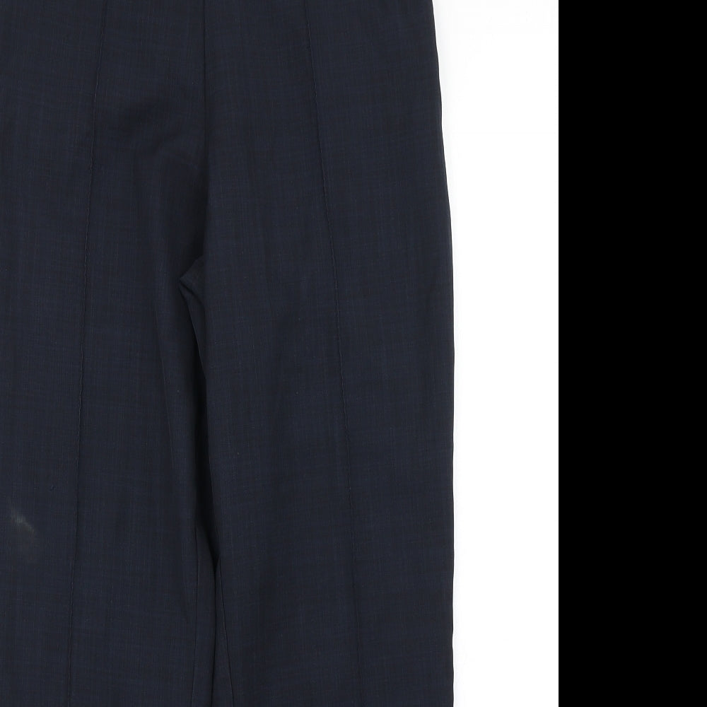 Classic Womens Blue   Dress Pants Trousers Size 10 L27 in