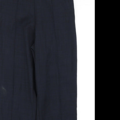 Classic Womens Blue   Dress Pants Trousers Size 10 L27 in