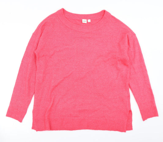 Gap Womens Pink  Knit Pullover Jumper Size M