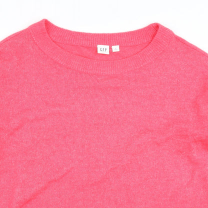 Gap Womens Pink  Knit Pullover Jumper Size M