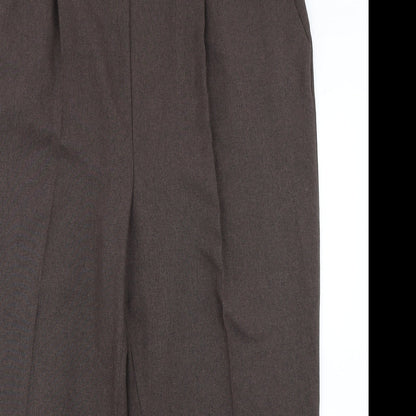 BM Collection Womens Brown   Dress Pants Trousers Size 22 L20 in