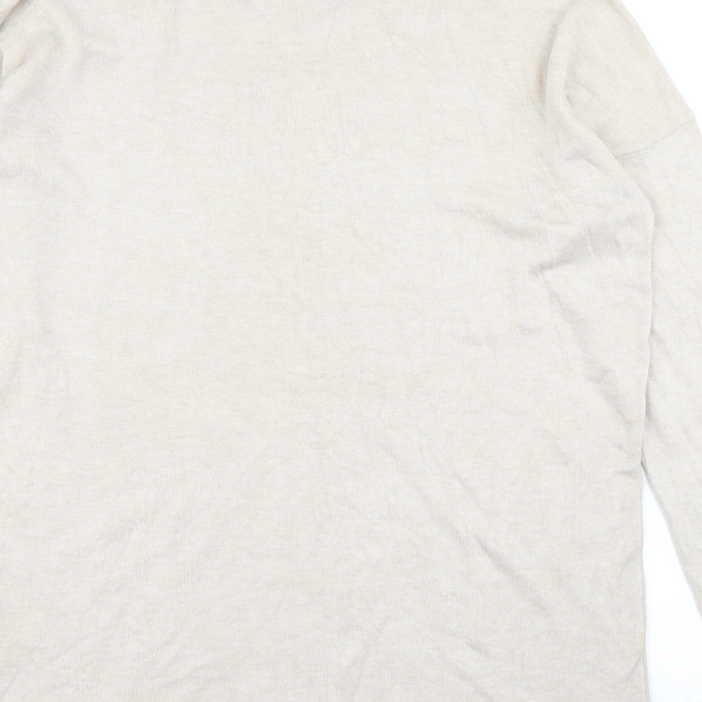 Womens UK Size 12 Atmosphere Beige Pullover Jumper