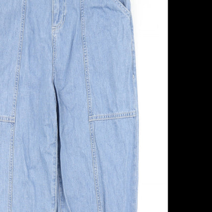 ASOS Womens Blue  Denim Tapered Jeans Size 28 in L28 in