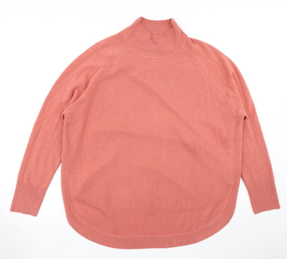 Womens UK Size M M&S Pink Pullover Jumper