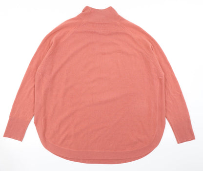 Womens UK Size M M&S Pink Pullover Jumper