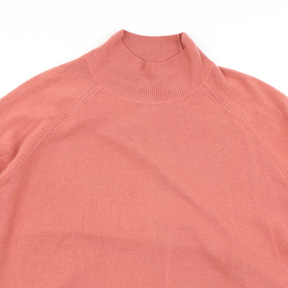 Womens UK Size M M&S Pink Pullover Jumper