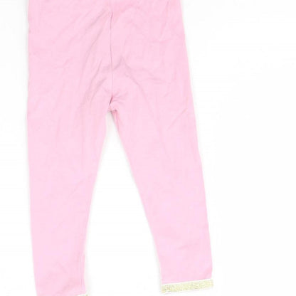Monsoon Girls Pink   Capri Trousers Size 6-9 Months