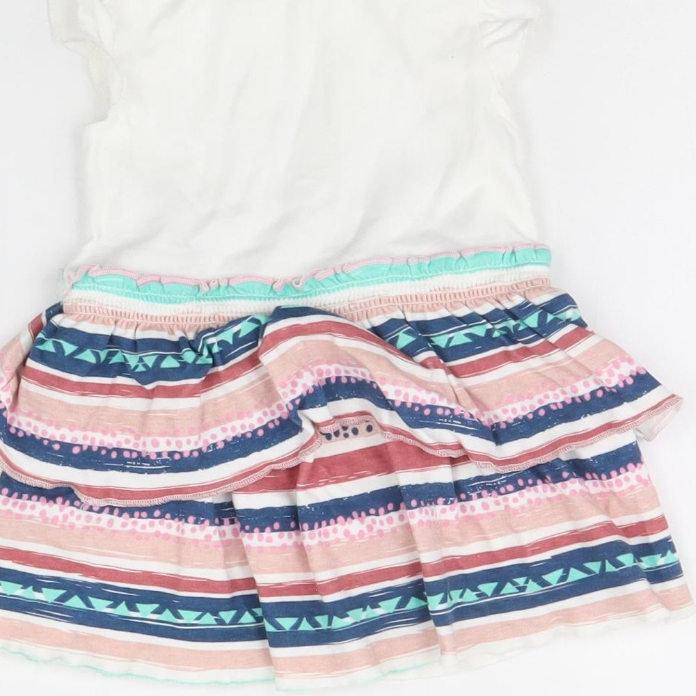 Very Girls White   Fit & Flare  Size 6-9 Months